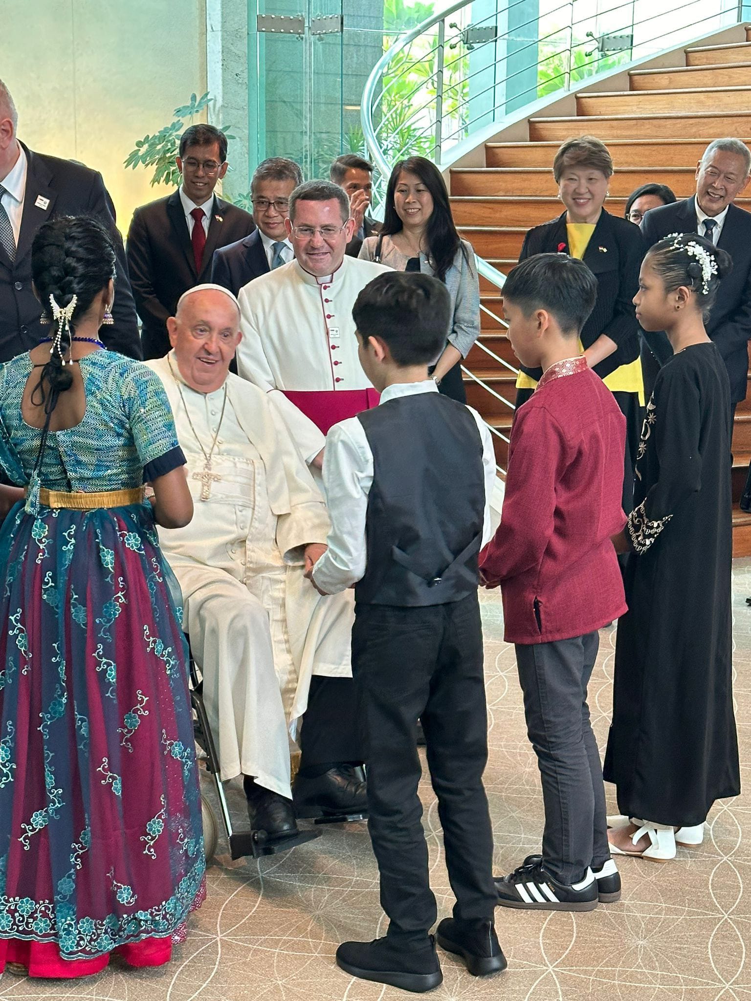 Pope's Visit to Singapore